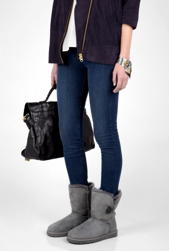 Grey Bailey Button Boot by UGG Australia