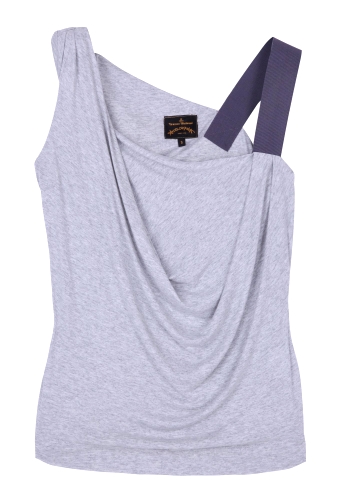 Grey Caroline Top by Vivienne Westwood Anglomania