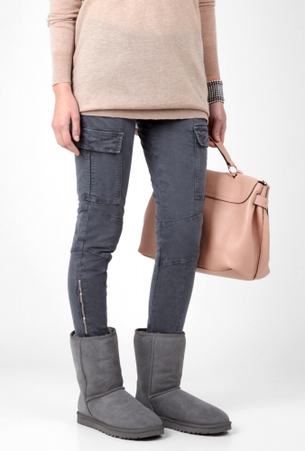 Grey Classic Short Boots by UGG Australia