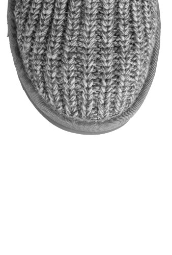 Grey Knitted Flat Boot by UGG Australia