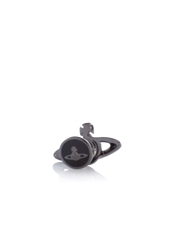 Gunmetal Mini Orb Cufflinks by Vivienne Westwood