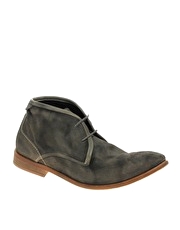 H By Hudson Cruise Distressed Desert Boots
