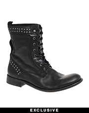 H By Hudson Exclusive Merchant Studded Boots