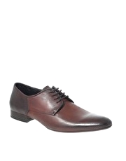 H By Hudson Nickel Panel Lace Up Shoes - 2