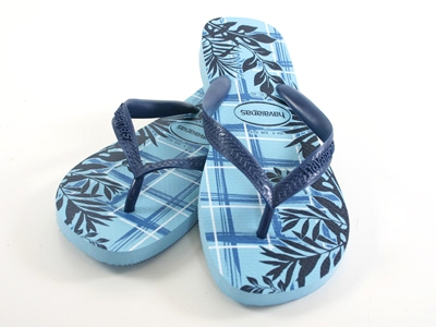 Havaianas - Leaves Flip Flop Light Blue