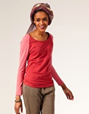 Heti's Colours Long Sleeve T-Shirt With Pocket Detail - 2