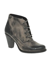 Hudson for ASOS Leather Heeled Desert Boots