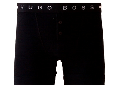 Hugo Boss - Basic Button Boxer Black