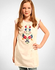 Hungarian Floral Dress