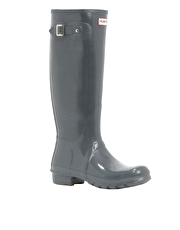 Hunter Original Gloss Wellington Boots - 2