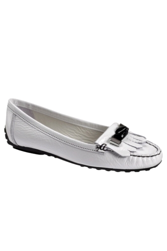 Hush Puppies mockasin i skinnlack, stl 36-41