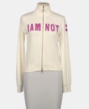 I AM NOT A FOOTBALL PLAYER - Sweatshirt med dragkedja