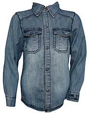 Ilkos Kids Denim Shirt LS