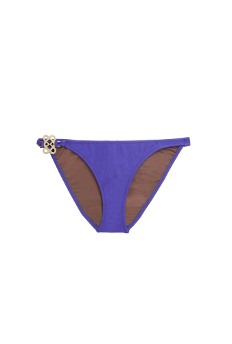 Indigo Love Knot Bikini Bottom by DVF