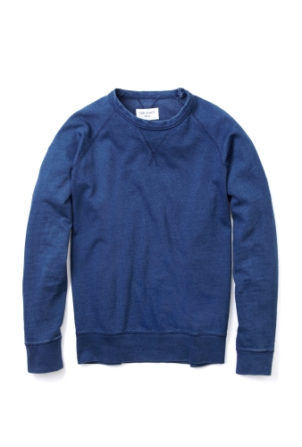Indigo Overdye Great Sweat Top by Our Legacy