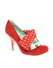 Irregular Choice Flicker Flack Polka Dot Mid Heel Shoes
