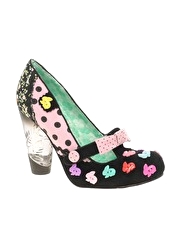 Irregular Choice I'm Bossy Rabbit Detail Heeled Shoe