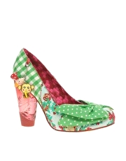 Irregular Choice Trinklettina Bow Front Charm Detail Shoe