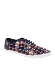 Jack & Jones Intelligence Splinter Checked Plimsolls