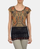 JEAN PAUL GAULTIER MAILLE FEMME - Kortärmad t-shirt - 2