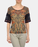 JEAN PAUL GAULTIER MAILLE FEMME - Kortärmad t-shirt