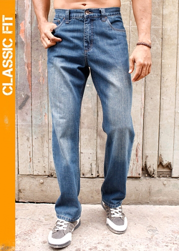 Jeans Classic Fit Straight Leg
