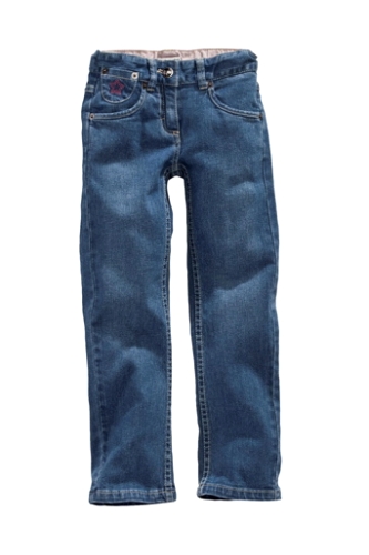 Jeans, större vidd, flick - 2