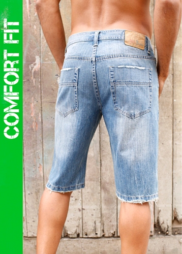 Jeansshorts Comfort Fit