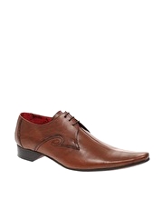 Jeffery West Black Line Centre Seam Pointed Shoes