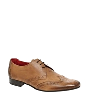 Jeffery West Black Line Two-Tone Brogue Shoes
