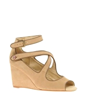 Jessica Ogden for F-Troupe Suede Wedge Shoe