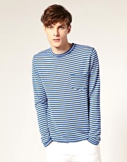 J.Lindeberg Ivo Merino Artist Stripe Jumper