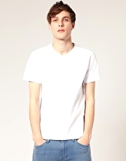 J.Lindeberg Sarabh Basic V Neck T-Shirt - 2