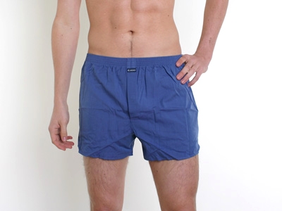 Jockey - Woven Plain Boxer Indigo