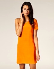 Josh Brody Silky One Shoulder Dress