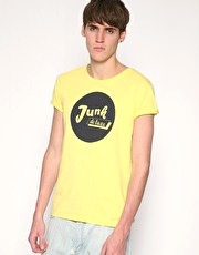 Junk De Luxe Diaz O-Neck Circle Logo T-Shirt