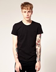 Junk De Luxe Round Neck Plain T-shirt