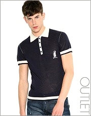 Just Cavalli Knitted Polo Shirt
