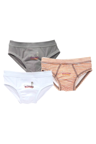 Kalsong i ekologisk bomull, 3-pack, pojk