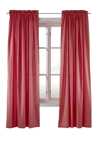 Kanallängd i chintz, 2-pack, 70x160 cm