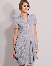 Karen Millen Gothic Stripe Dress