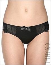 Karen Millen Silk Pintuck Boyshorts
