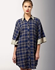 Karen Walker Check Shirt Dress