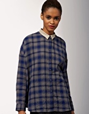 Karen Walker Checked Simple Shirt