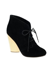 KG By Kurt Geiger Hawley Lace Up Suede Heeled Ankle Boot