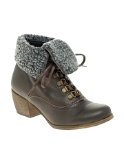 KG Warrick Mid Heel Fur Lined Boot