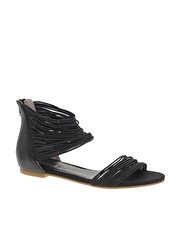 Killah Gabrielle Multi Strap Flat Sandal