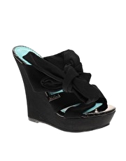 Killah Virginie Ankle Tie High Wedge Sandal