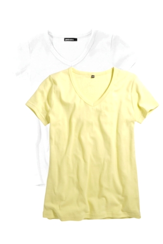 Kortärmad topp 2-pack
