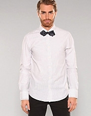 L/S Black & White Serie Bowtie